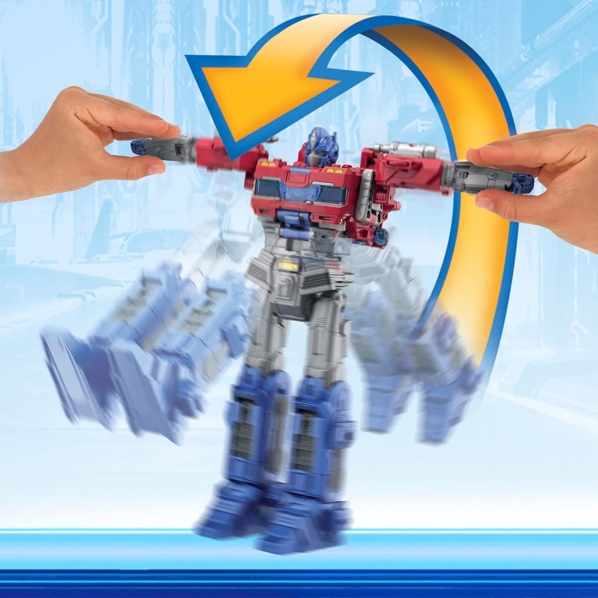 Transformers One Power Flip Optimus Prime
