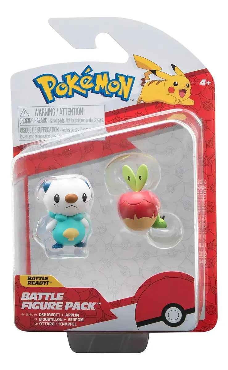 Pokémon Battle Figure Pack -Oshawott Applin-