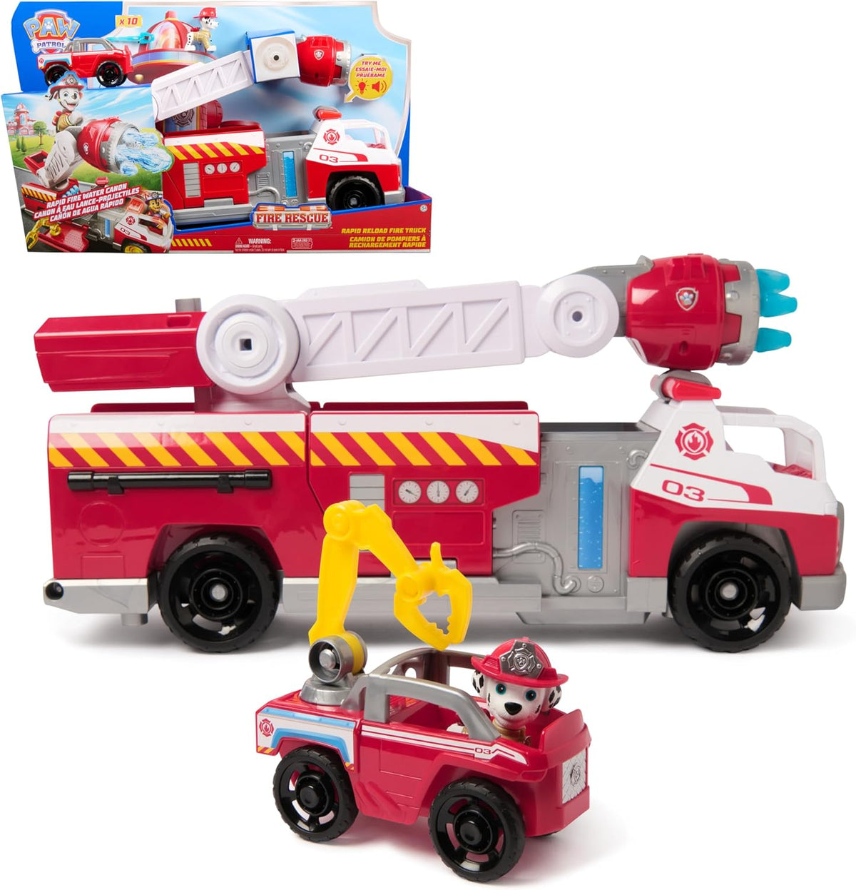 Spin Master Paw Patrol Fire Rescue Camión de Bomberos