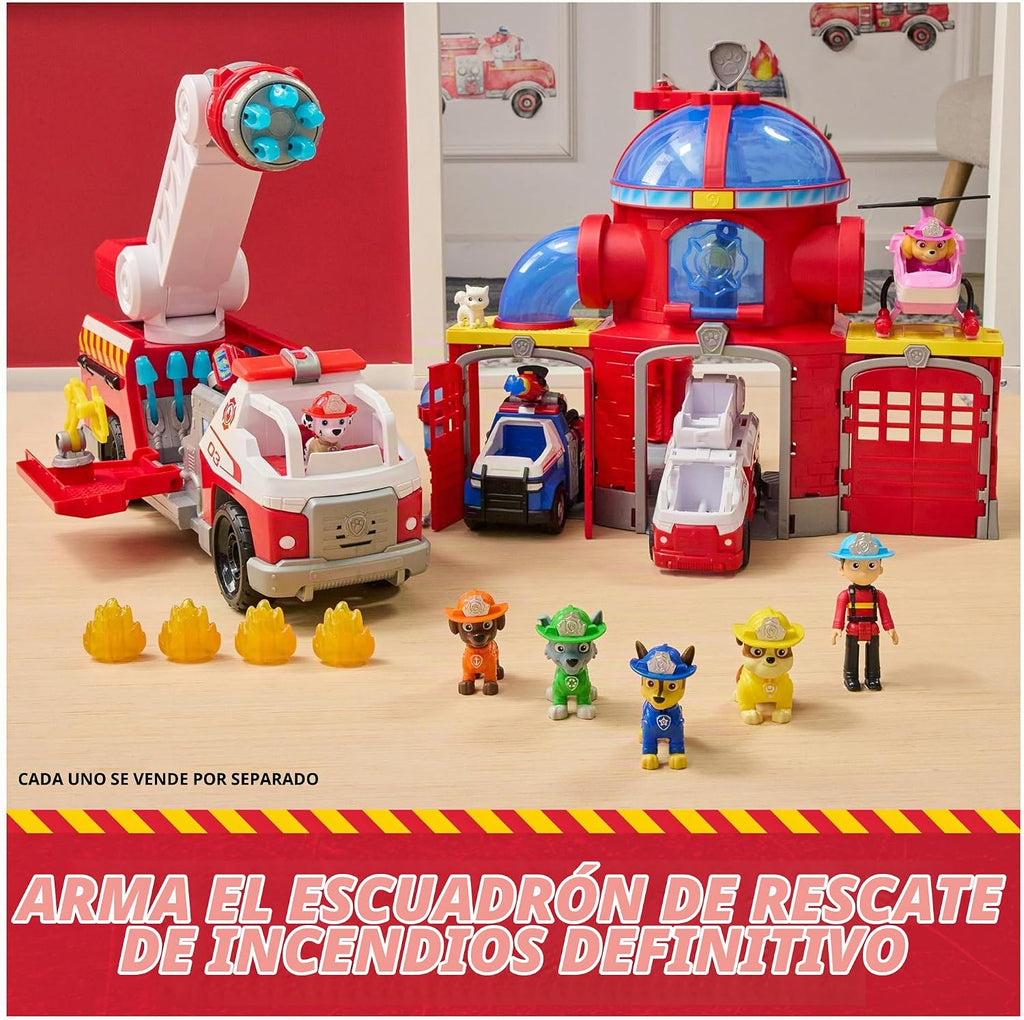 Spin Master Paw Patrol Fire Rescue Camión de Bomberos