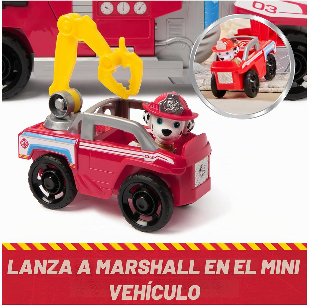 Spin Master Paw Patrol Fire Rescue Camión de Bomberos