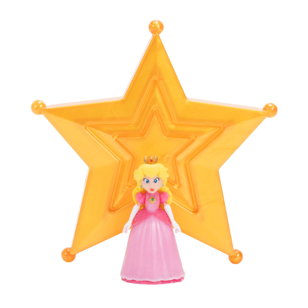 Jakks Pacific Super Mario Galaxy Movie Princess Peach 3.8 cm