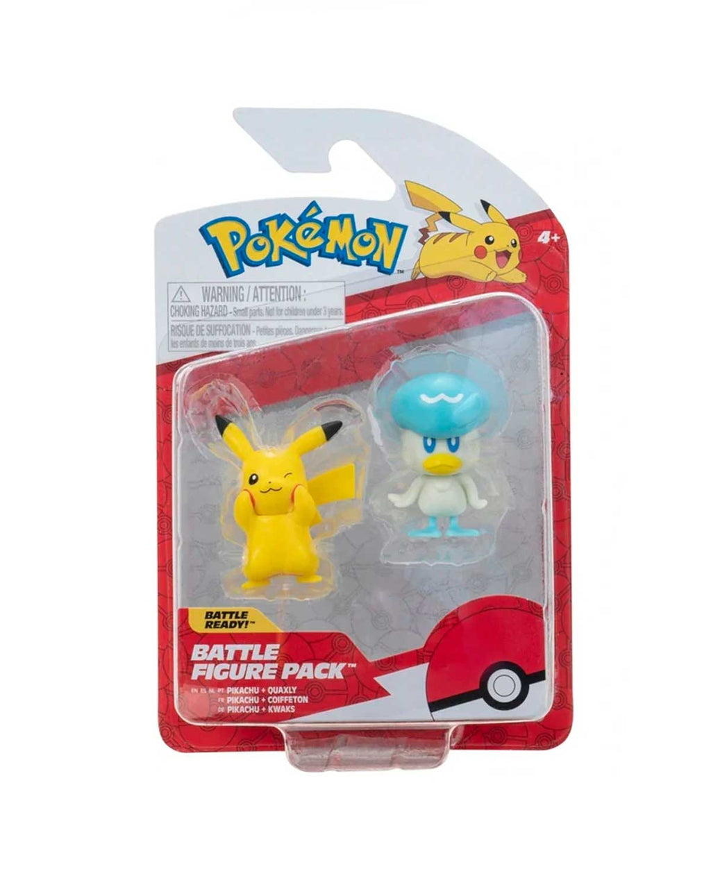 Pokémon Battle Figure Pack -Pikachu Quaxly-