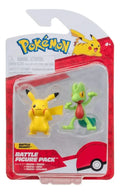Pokémon Battle Figure Pack -Pikachu Treecko-