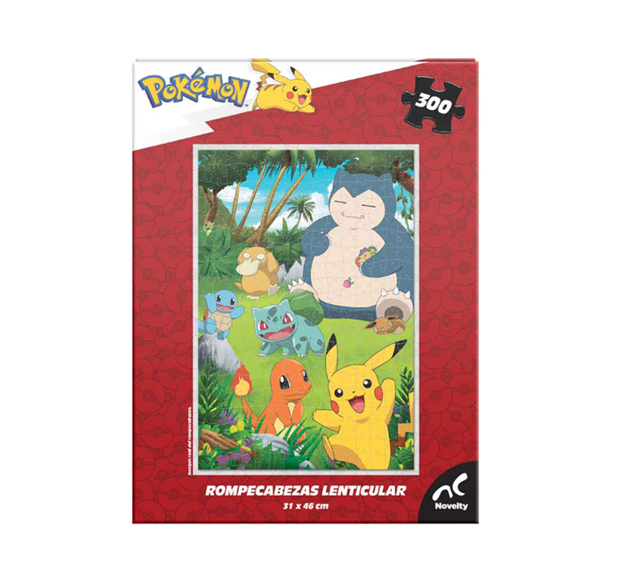 Rompecabezas Pokémon Clásico Lenticular 300 Piezas