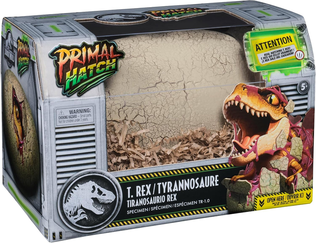 Spin Master Primal Hatch Jurassic World T. Rex