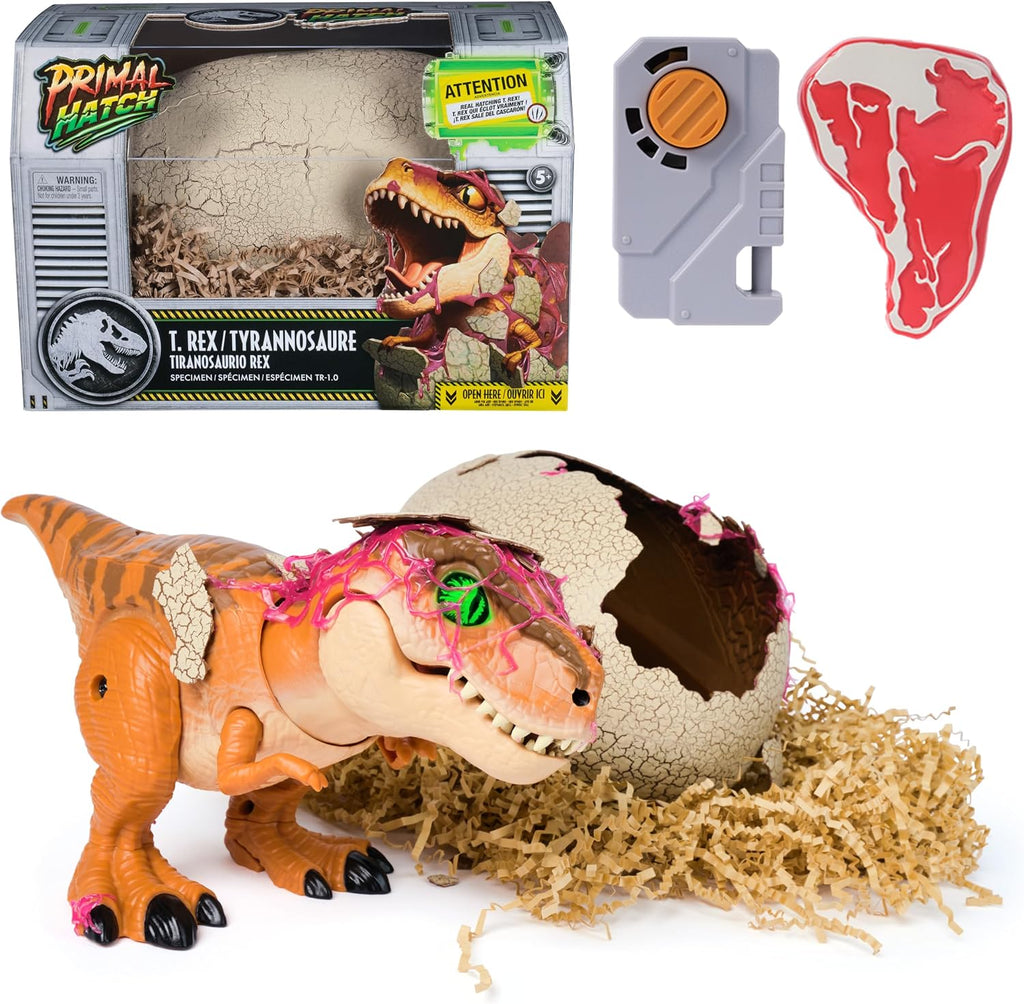Spin Master Primal Hatch Jurassic World T. Rex