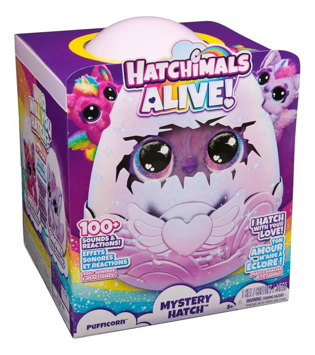 Spin Master Hatchimals Alive Pufficorn
