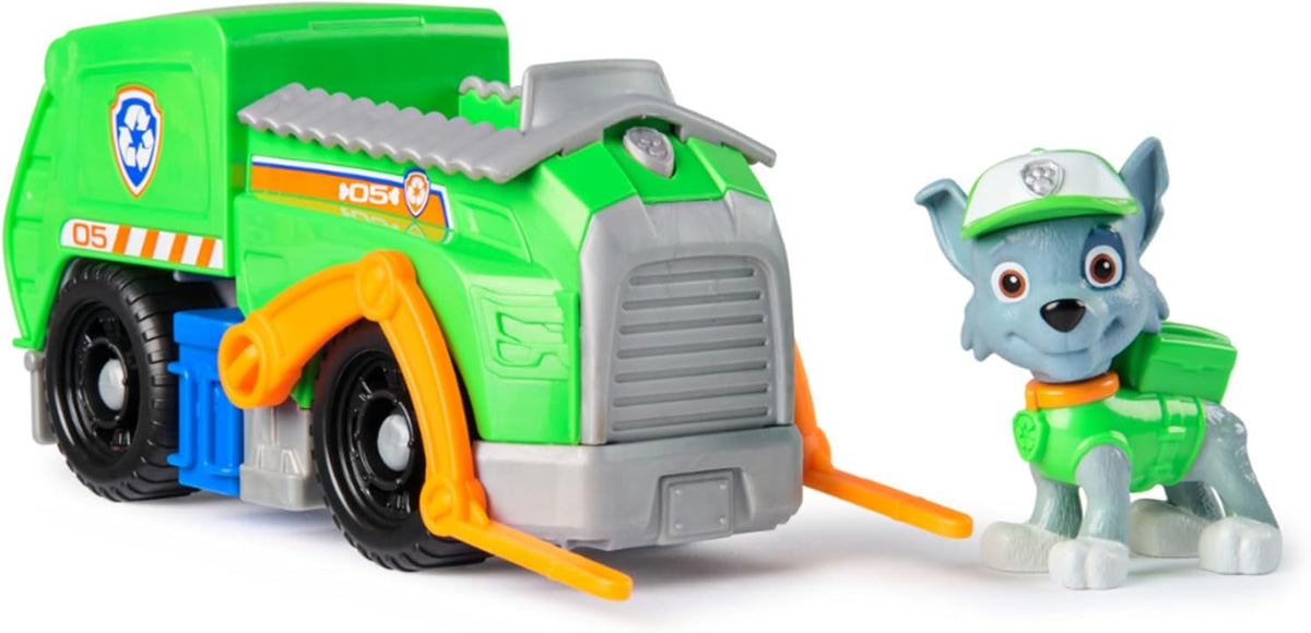 Spin Master Paw Patrol -Rocky Camión de Reciclaje-