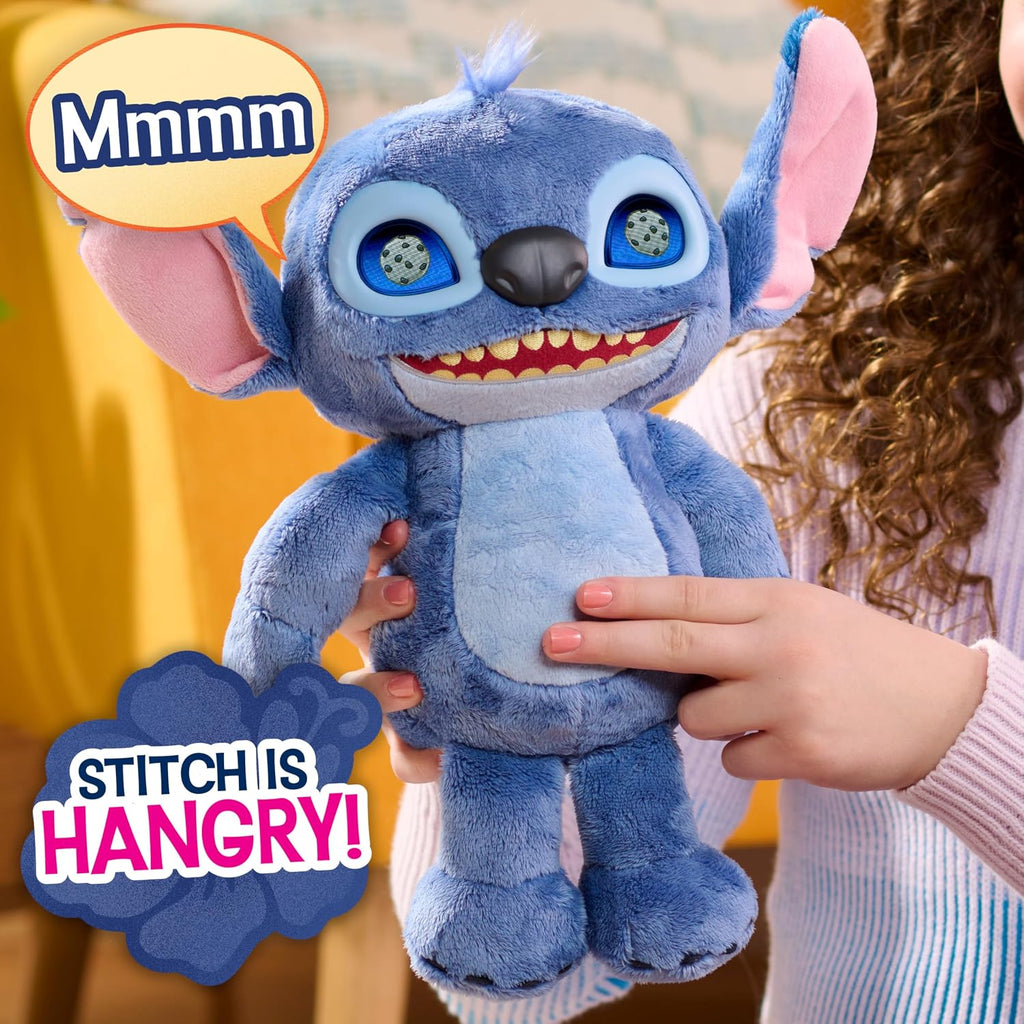 Just Play Disney Stitch Plush Interactivo Many Moods