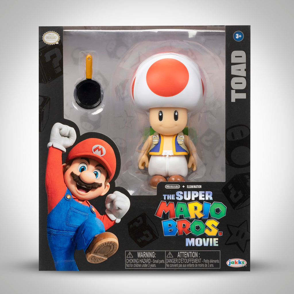 Jakks Pacific Super Mario Bros Movie Toad