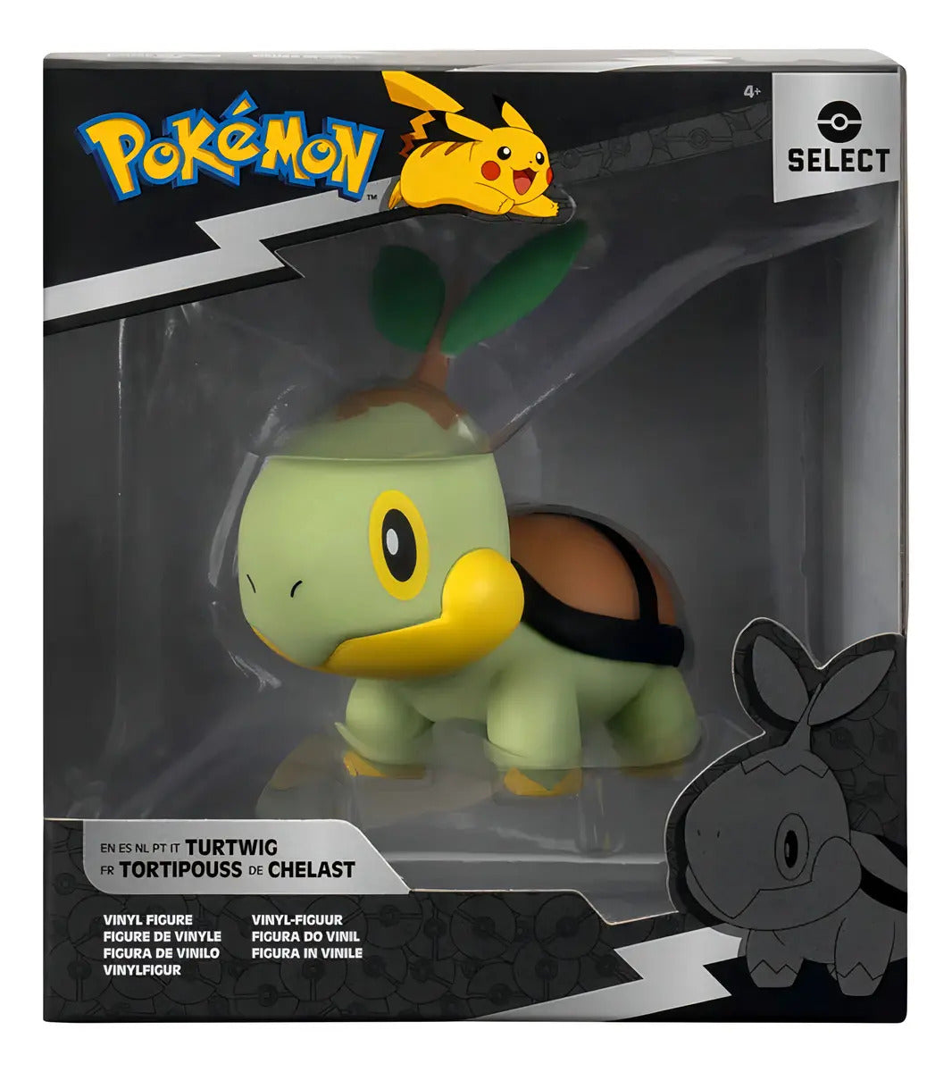 Pokémon Select Figura de Vinilo Turtwig