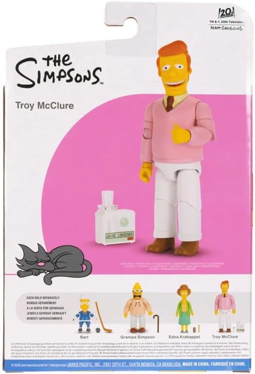 Jakks Pacific The Simpsons Troy McClure
