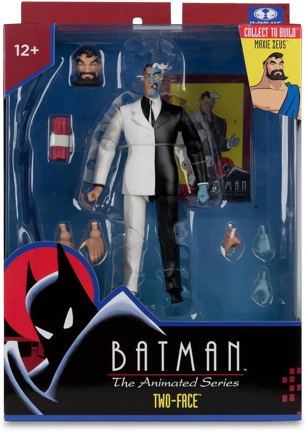 McFarlane Toys Batman The Animated Series -Two-Face- Collect To Build Maxie Zeus