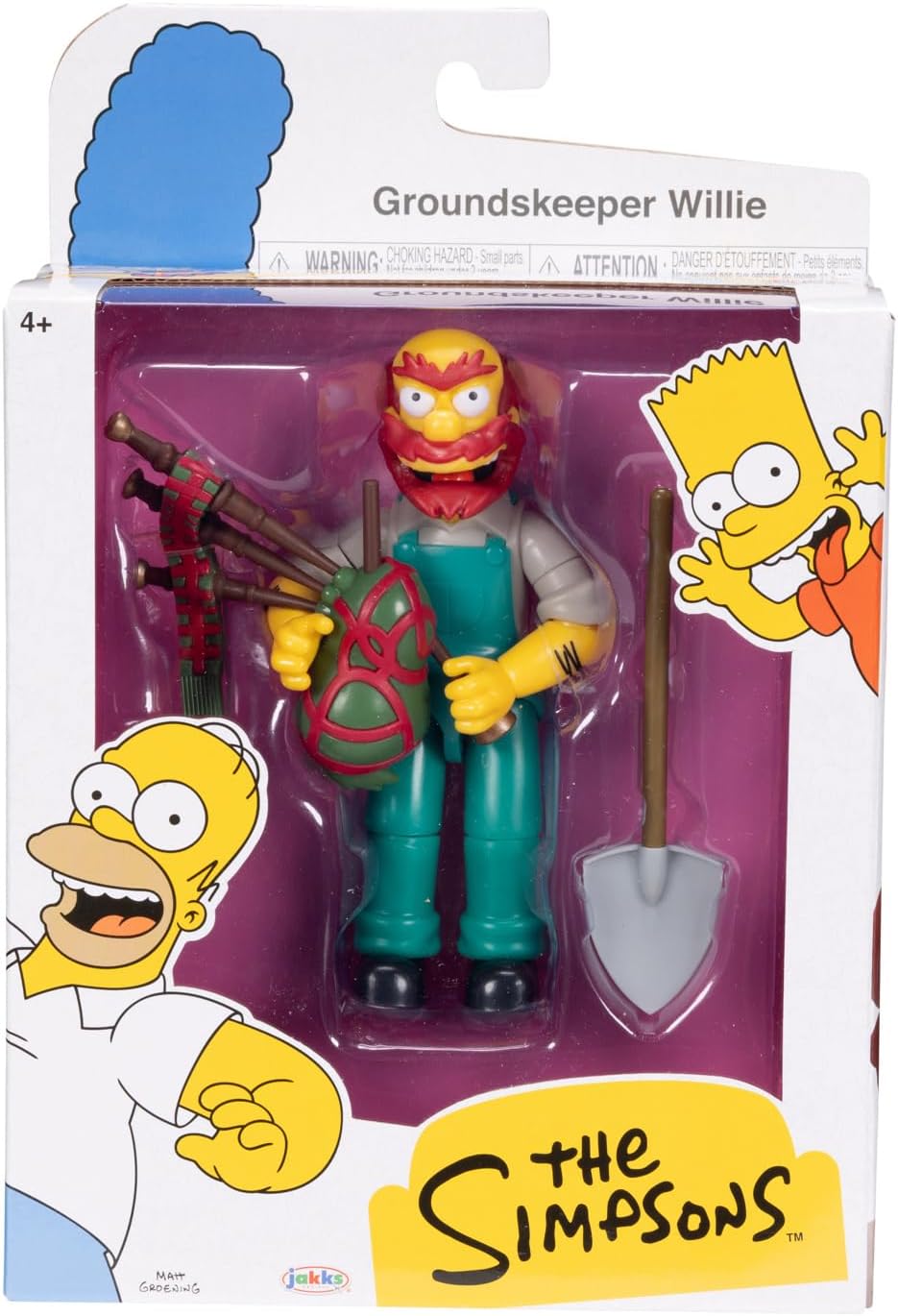 Jakks Pacific The Simpsons Groundskeeper Willie