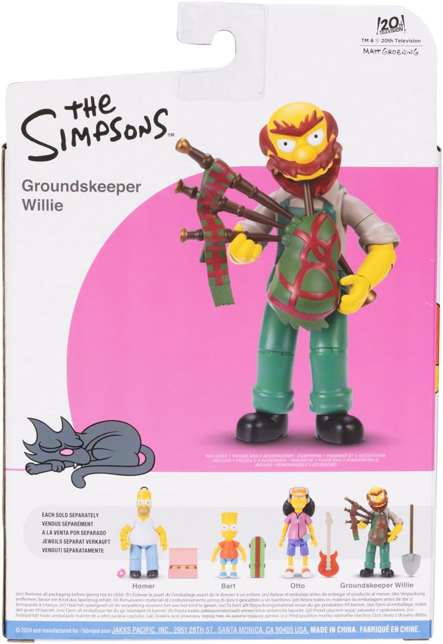 Jakks Pacific The Simpsons Groundskeeper Willie