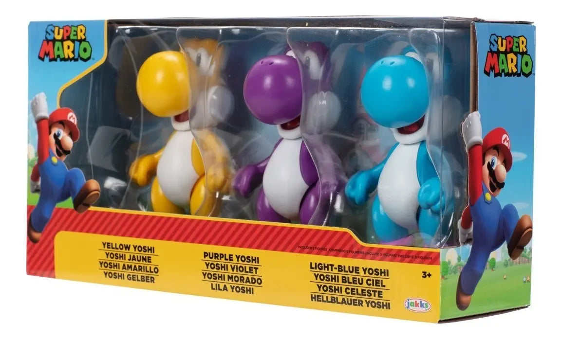 Jakks Pacific Super Mario -Yoshi 3 Pack-